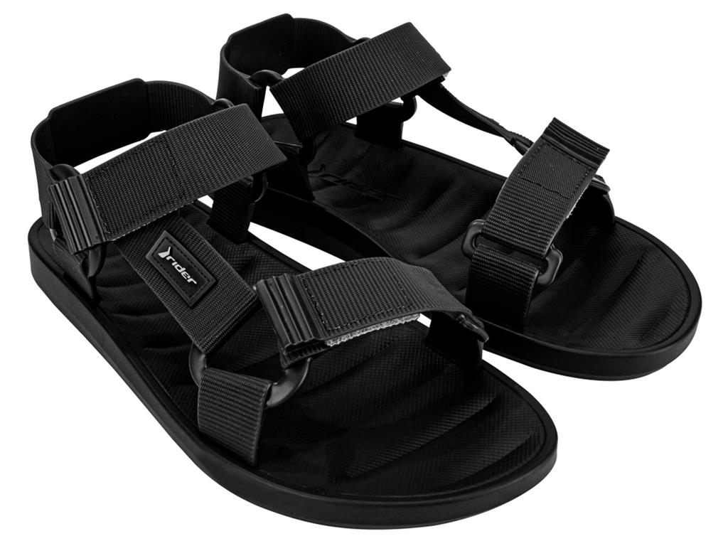 Sandalia Hombre Negro Free Rider Sandalias Rider