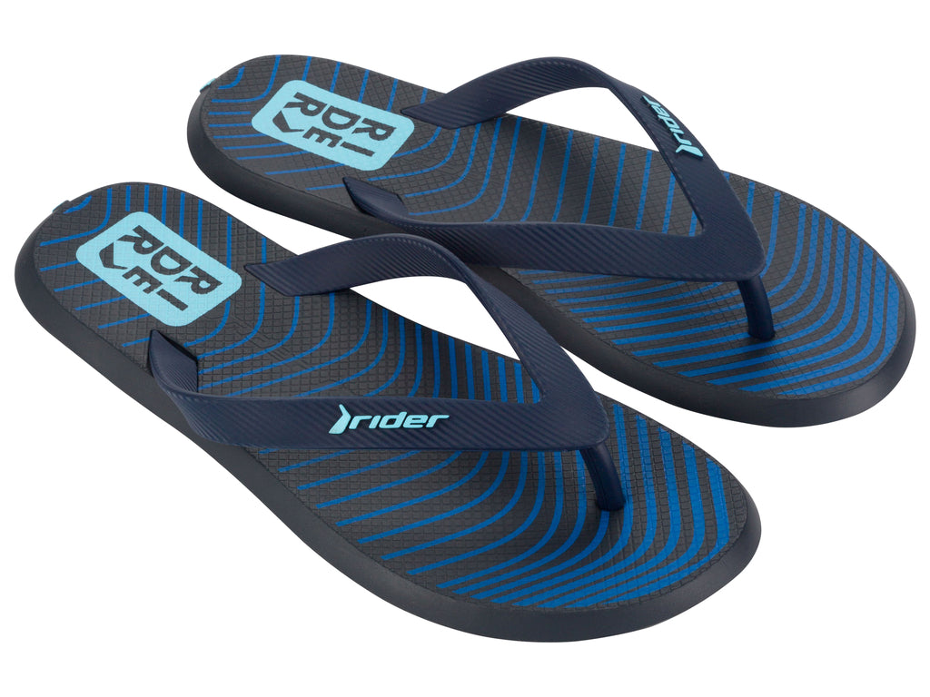 Sandalia Hombre Negro/Azul R1 Style Rider