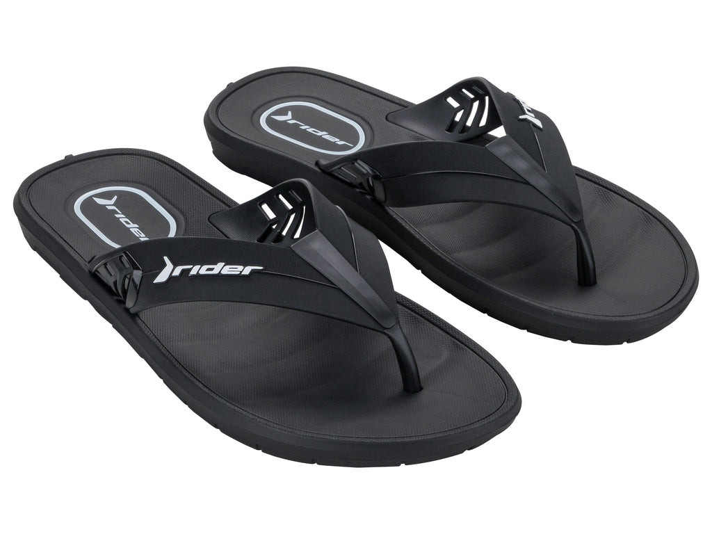 Sandalia Hombre Negro/Blanco Moving Rider