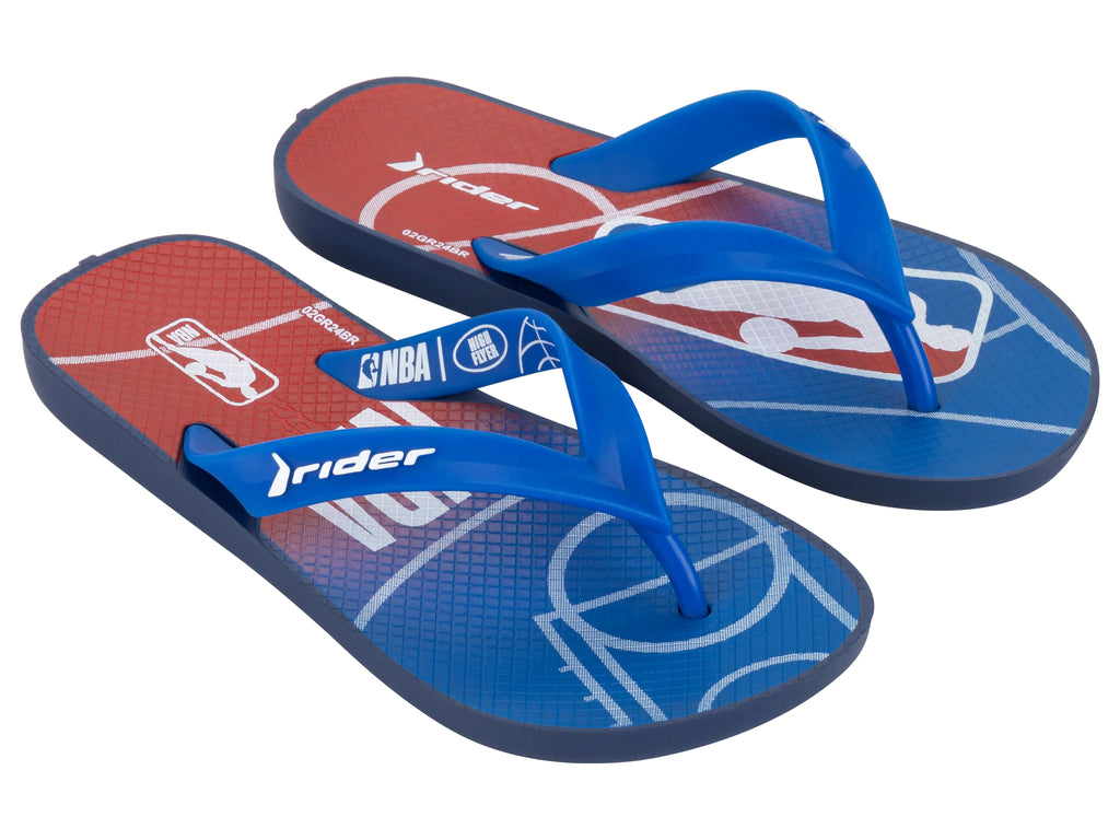 Sandalia Niño Azul/Rojo NBA Feel