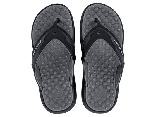 Sandalia Hombre Negro Soft Plus Rider