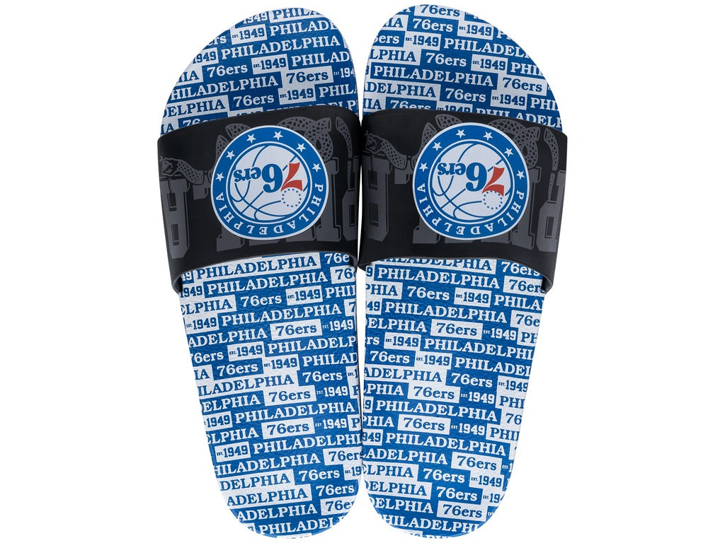 Sandalia Hombre Negro/Azul Phila Rider