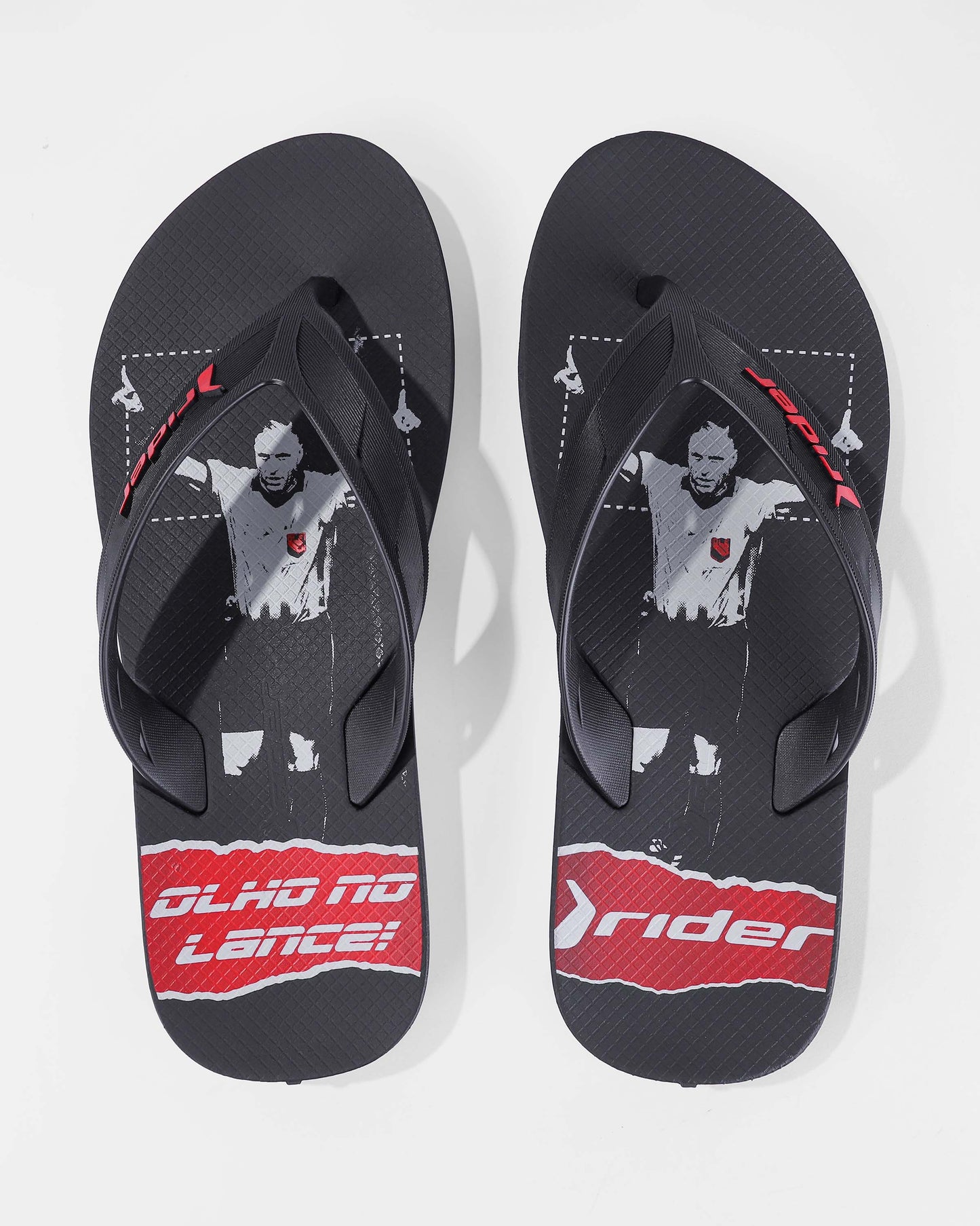 Sandalia Hombre  Rojo/Negro Street Rider