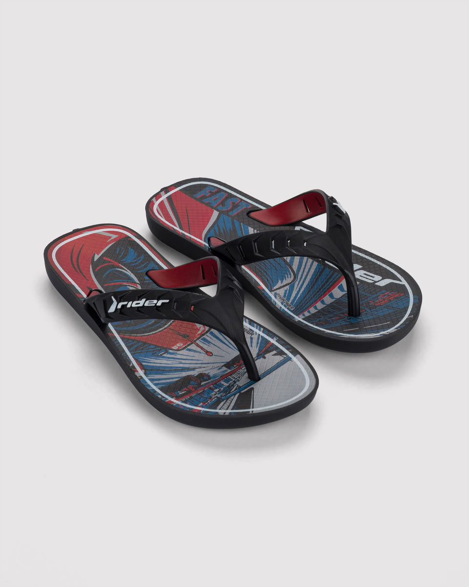 Sandalia Infantil Negro Street Joy Rider