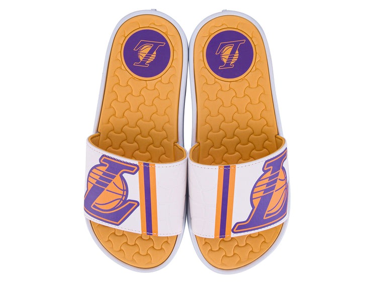 Sandalia Hombre Blanco Lakers NBA  289  Rider