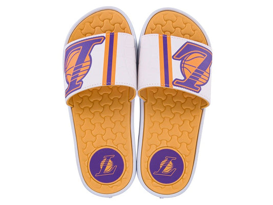 Sandalia Hombre Blanco Lakers NBA  289  Rider