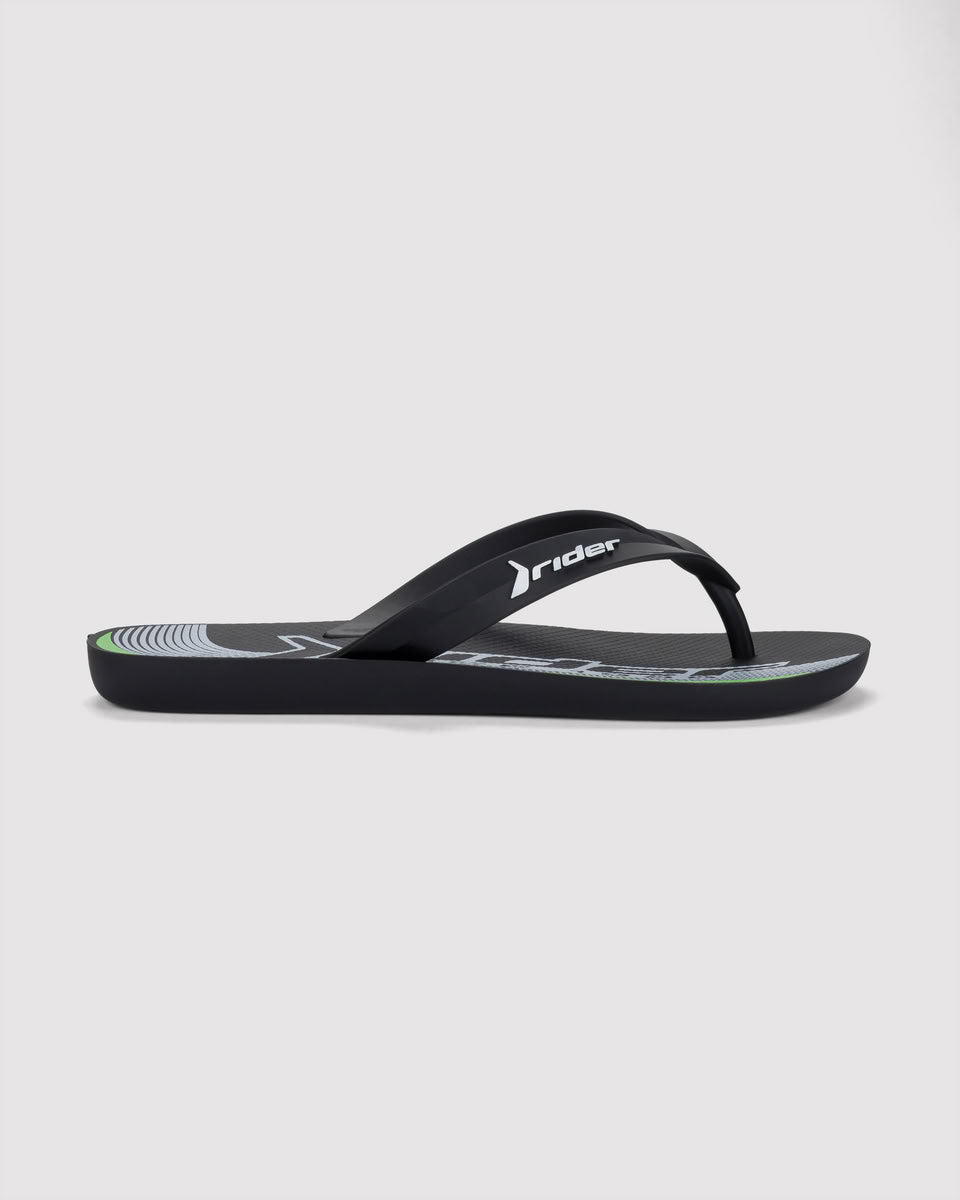 Sandalia Hombre Negro/Verde Feel Urban Rider