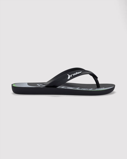 Sandalia Hombre Negro/Verde Feel Urban Rider