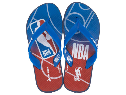 Sandalia Infantil Azul/Rojo  NBA Feel