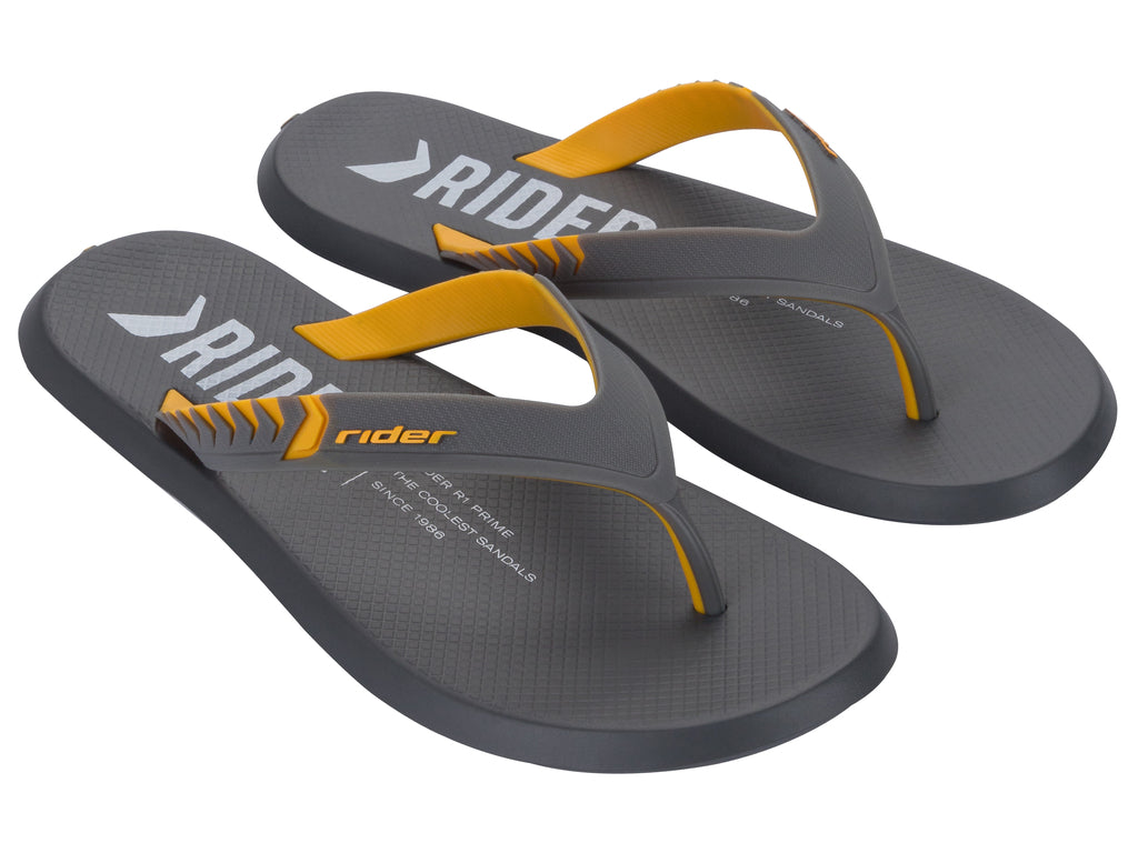 Sandalia Hombre Gris/Amarillo R1 Prime Rider
