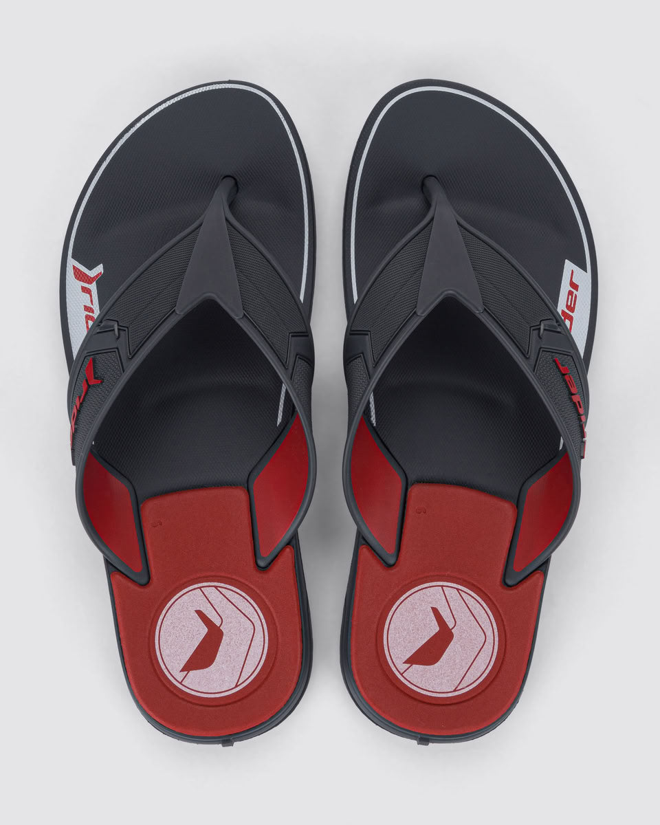Sandalia Hombre Gris/Rojo Start 3 Rider