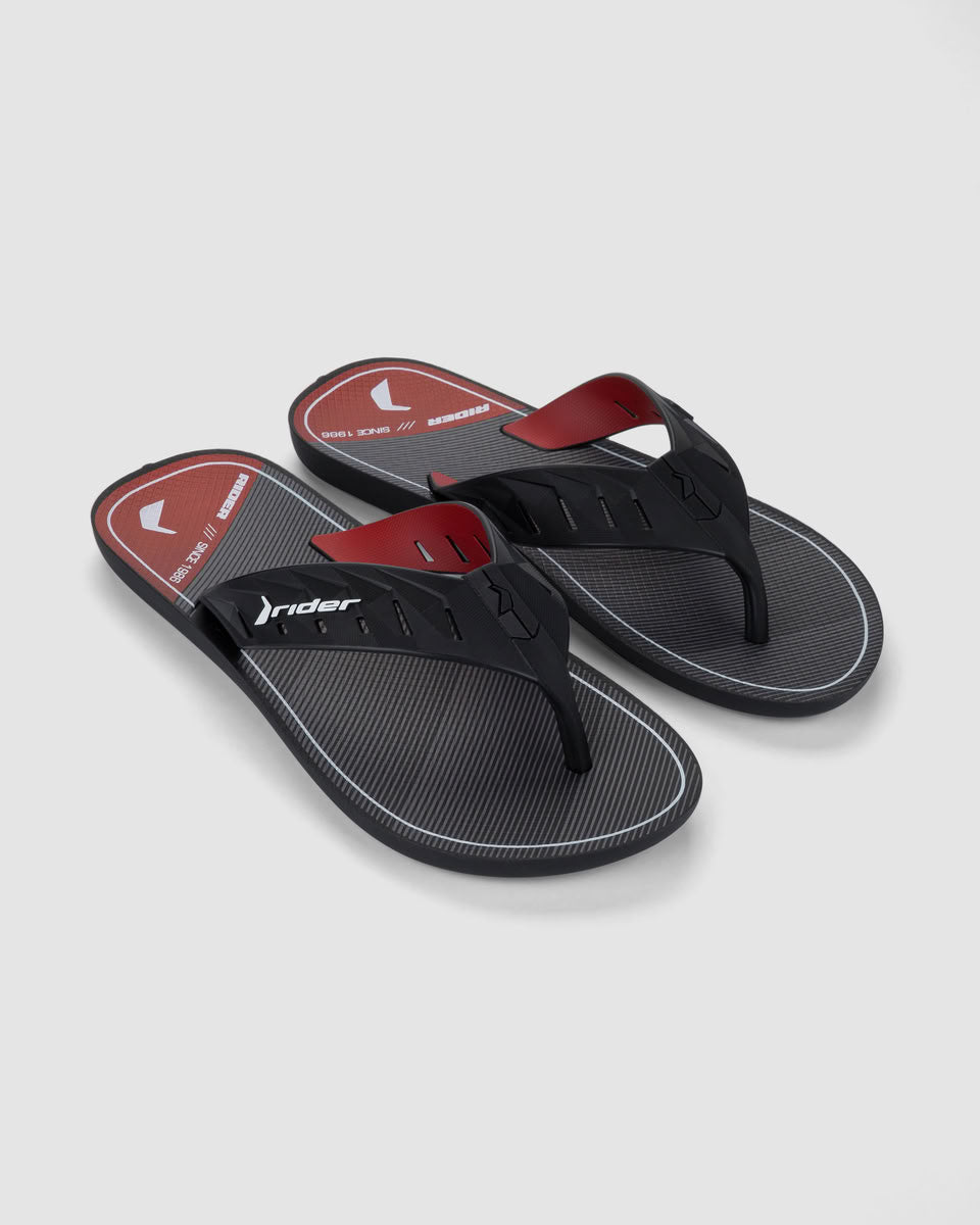 Sandalia Hombre Negro/Rojo Street DUO Rider