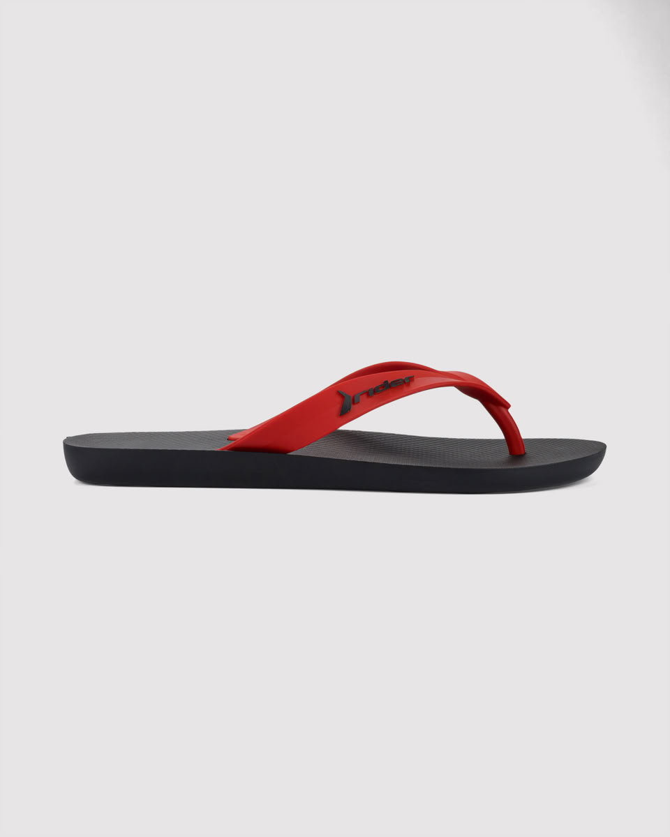 Sandalia Hombre Negro/Rojo Feel Light Rider