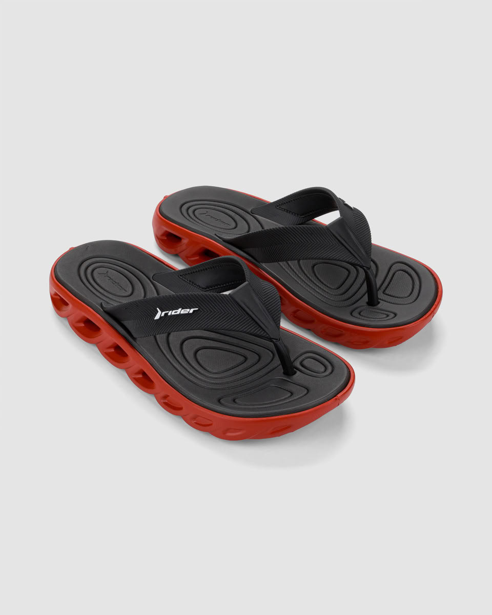 Sandalia Hombre Negro/Rojo R Power Rider