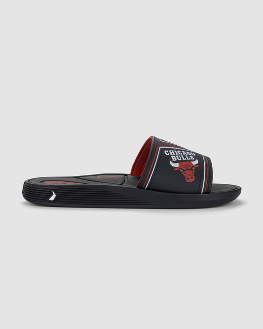 Sandalia Hombre Negro/Azul Chicago Bulls Pump Rider
