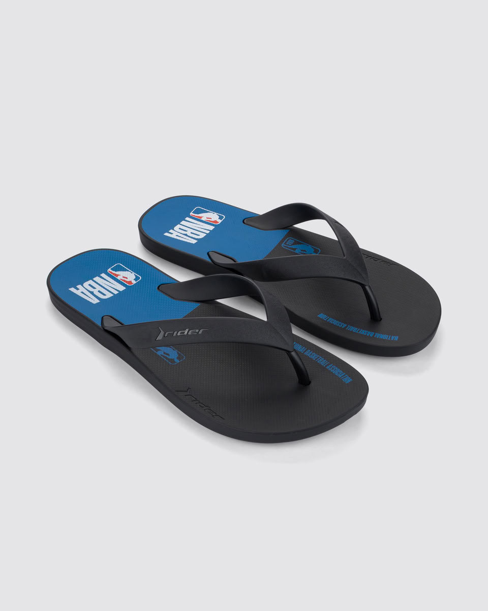 Sandalia Hombre Negro Core NBA Rider
