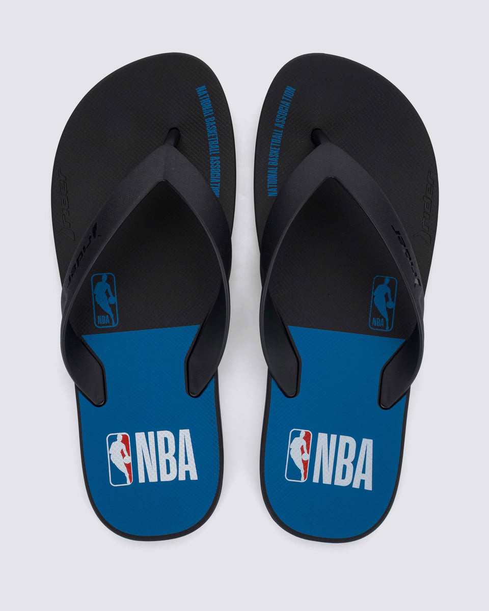 Sandalia Hombre Negro Core NBA Rider
