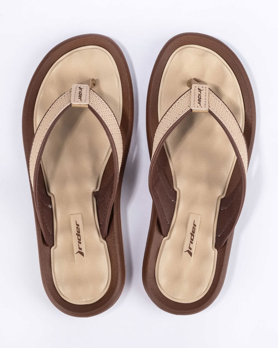 Sandalia Mujer Marrón/Beige Dunas Rider