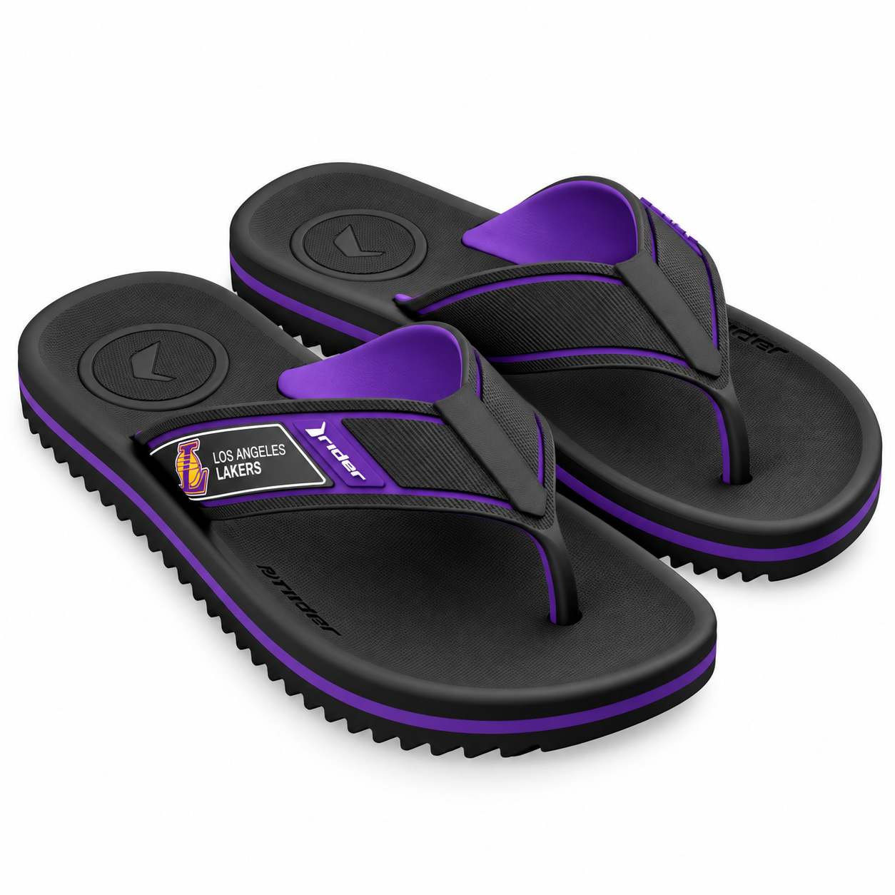 Sandalia Hombre Negro/Morado Trace Duo Rider