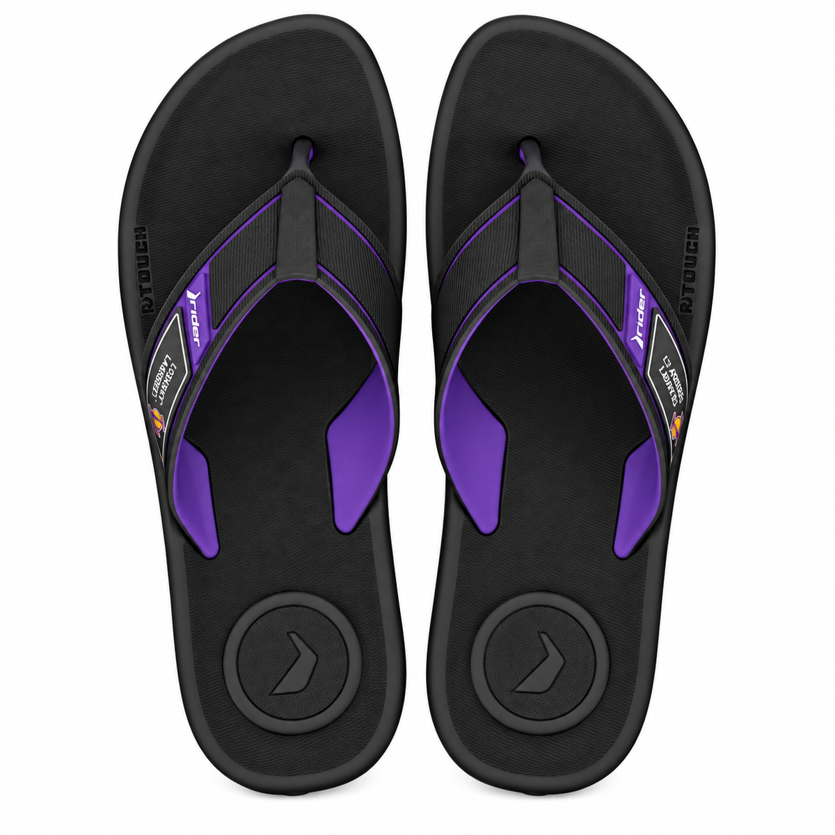 Sandalia Hombre Negro/Morado Trace Duo Rider