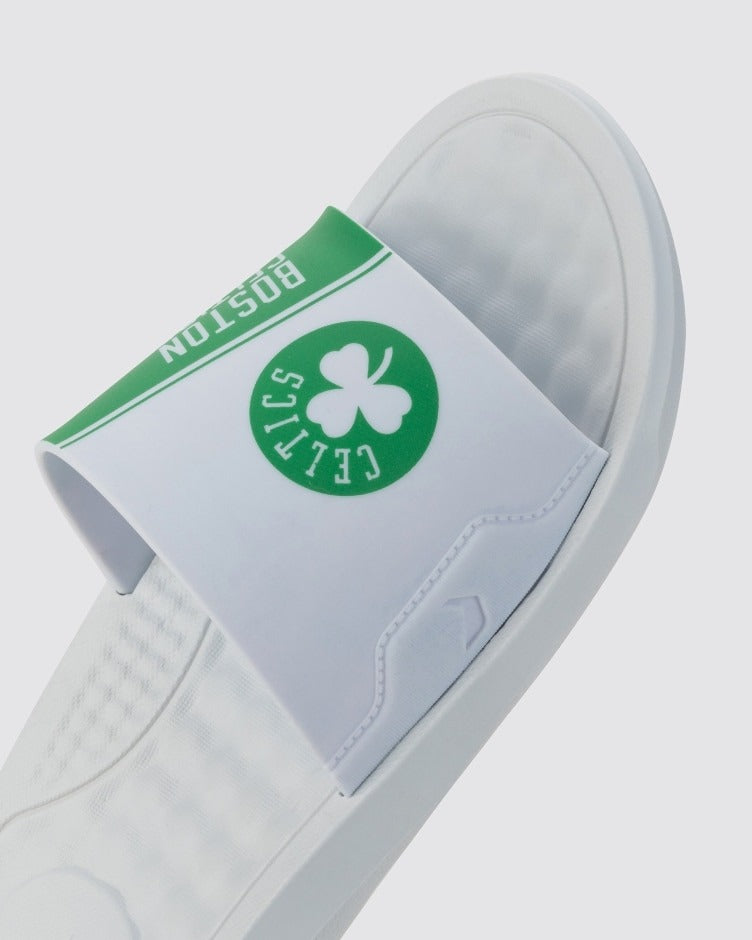 Sandalia Hombre Blanco/Verde Celtics NBA