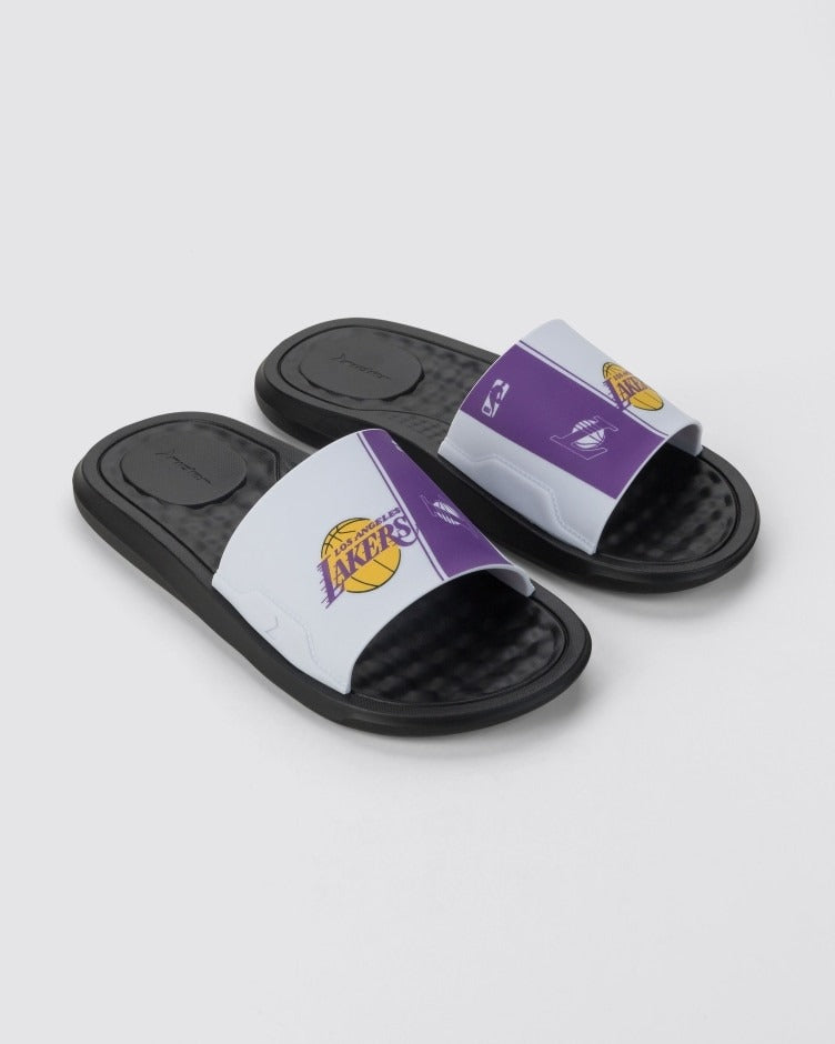 Sandalia Hombre Blanco/Violeta Lakers NBA