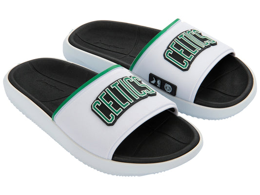 Sandalia Hombre Blanco Celtics NBA 77 Rider