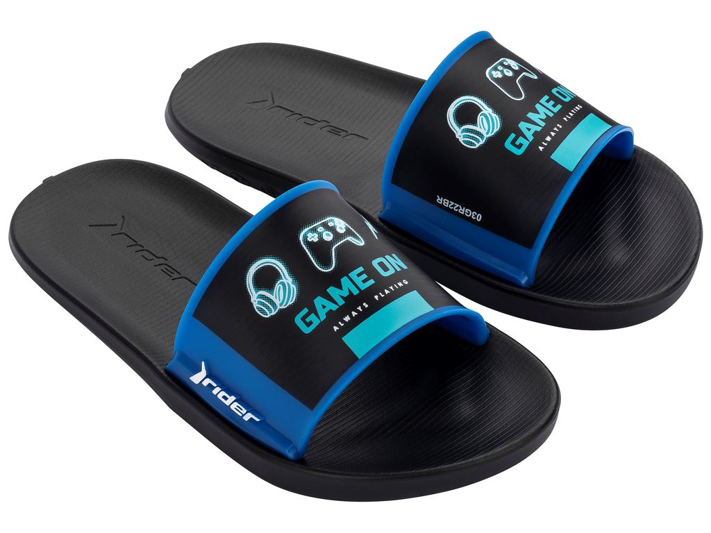 Sandalia Speed Slide Kids Azul Rider